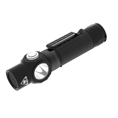 China Emergency Most Professional 500 Lumen Aluminum LED Torch With Black 365nm UV Lights Rechargeable Tactical Flashlights Waterproof for sale