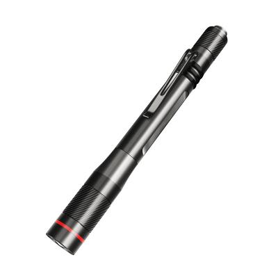 China Emergency Professional 200 Lumen LED Aluminum Portable Pen Torch Flashlight USB Rechargeable Medical Pen Light For Doctor And Nurse for sale