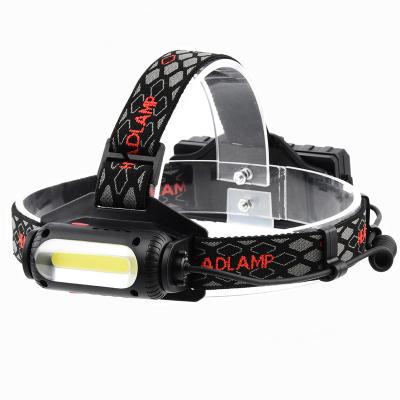 China Emergency 400 Outdoor High Power 10W USB LED Rechargeable Flood Headlights COB Light Source Dual Head Rotating Lights Waterproof for sale