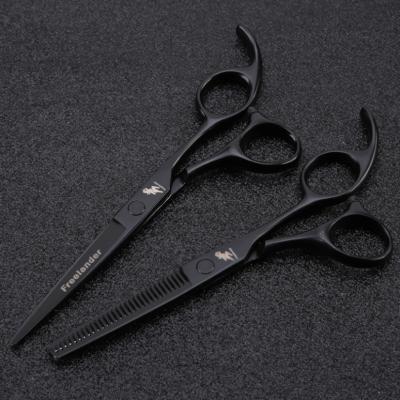 China New Fashion 6.0 Inch Design Beauty Barber Scissors Flat Tooth Hair Thinning Scissors for sale