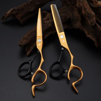 China 5.5/6.0/7.0 Inch Modern Design Beauty Barber Scissors Flat Scissors Tooth Hair Thinning Scissors WB1-01 for sale