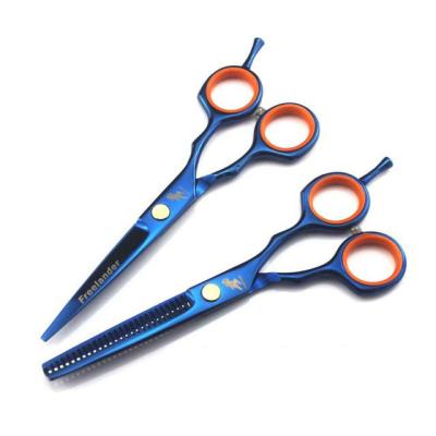 China Cutting Hair Scissors Attractive Design Comfortable 5.5 Inch Handle Salon Hairdressing Scissors Hair Cutting Scissors for sale