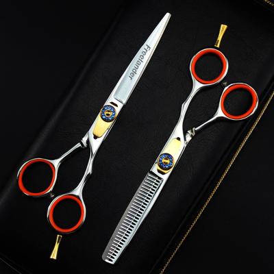 China New Fashion 6.0 Inch FMB-11 Design Beauty Barber Scissors Flat Tooth Hair Thinning Scissors for sale