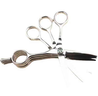 China Cutting Scissors Attentive Service SJ099A Three Piece Combination Hairdressing Scissors for sale