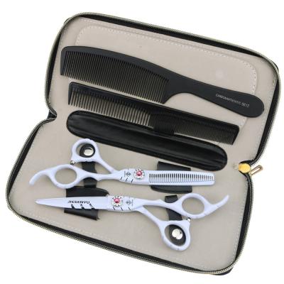 China FSY2 Inch Fashion Design Beauty Barber Scissors 6.0 Inch Thinning Hair Brush The New Hair Scissors Set Barber Scissors Comb for sale