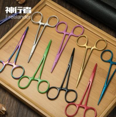 China 12.5CM viable pet pull ear hair hemostatt ear plucking tools color cleaning hemosta for sale