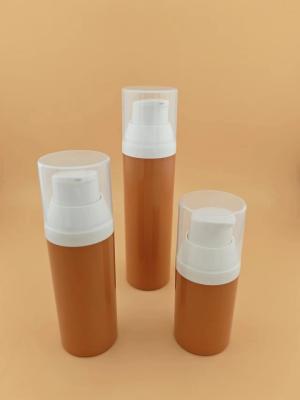 China 15ml 30ml 50ml Plastic Clear Airless Pump Cosmetic Bottle For Cosmetic Packaging for sale