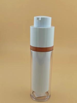 China Wholesale Rotary Cosmetic Packaging Round Twist Up Skin Care Airless Bottle for sale