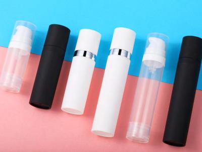 China Empty Airless Lotion Container Pump Dispenser Travel Shampoo Bottle 5ml 10ml 15ml 25ml for sale