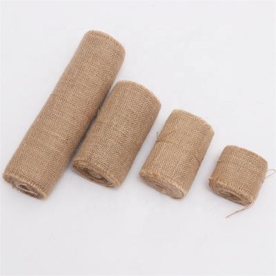 China NEW Breathable Eco-Friendly Ware Nature Burlap Burlap Fabric Universal 100% Natural Gardening Textile For Home Decorations for sale