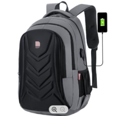 China Waterproof With USB Durable And Stylish Oxford USB School Bags Business Laptop Backpack 2021 For Men for sale