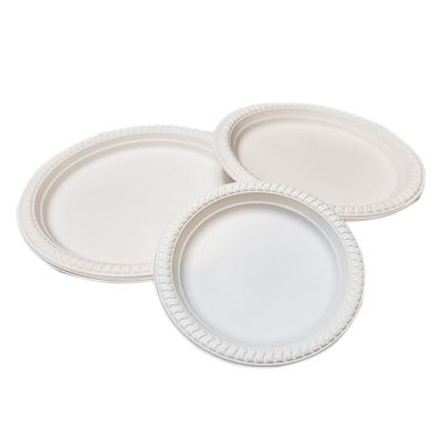 China Disposable eco-friendly biodegradable high quality material cornstarch sala bowls 7