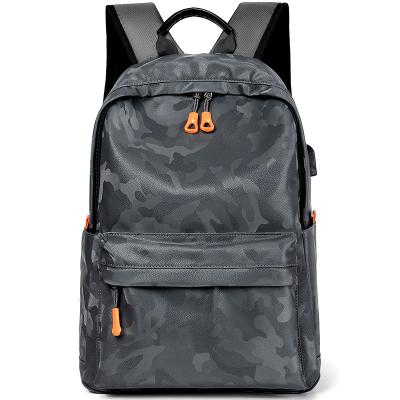 China With USB Backpack Men B&M Print Waterproof Travel Anti Theft Bag Sports Teenager Book Polyester USB Laptop Filling School Backpacks Bag for sale