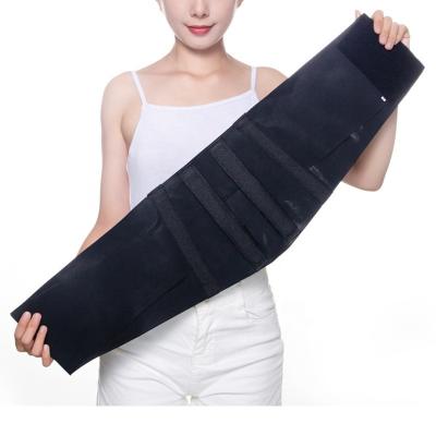 China B&M Breathable Tummy Wrap Lightweight Adjustable Gym Trainer Trimmer And Back Waist Support Belt Lumbar Snatch Sports Wrap Elastic Support Belt for sale