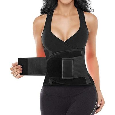 China Custom Women Body B&M Gym Sport Weight Back Support Loss Slim Belly Wrap Band Support Belt Sauna Sweat Sweat Slimming Waist Trimmer Belt Waist Trainer for sale