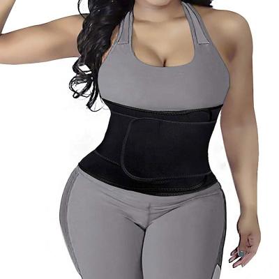 China Universal Wholesale Weight Loss Waist Trainers Private Label Slimming Belt Body Shaper Neoprene Waist Trimmer Fitness Women Sweat Belt for sale