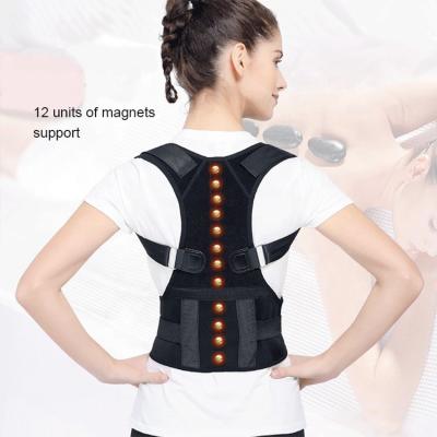 China Wholesale Adjustable Brace Comfortable Upper Adjustable Shoulder Corrector New Arrival Magnetic Medical Back Corrector Posture Corrector for sale