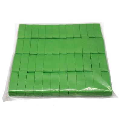 China Party Suppies Confetti High Quality Light Green Explosion Proof Tissue Paper for Concert Party Wedding Stage for sale