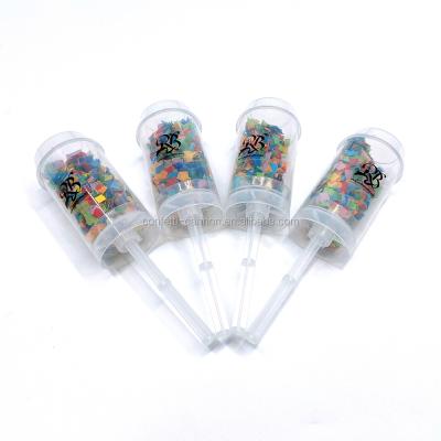 China Party Supplies Birthday Wedding Party Popper Push Pop Confetti for sale