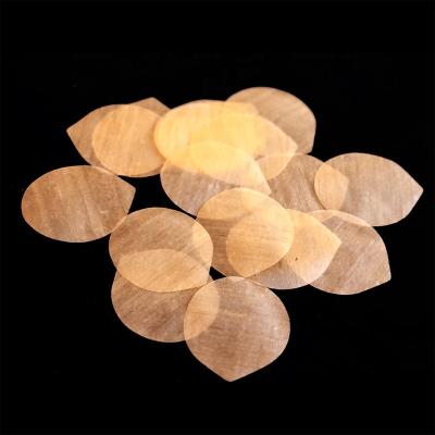 China Stage Drop Water Flame Retardant Shaped Flower , Heart Bulk Tissue Biodegradable Rice Paper Confetti for sale