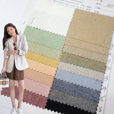 China Wrinkle Resistant Price Good Polyester Spandex TR Suiting Fabric For Women Dress for sale