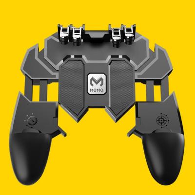 China Gamepad AK66 Six Fingers Actuating Trigger Peripherals Controller For PUBG IOS Android Sa-v2418 for sale