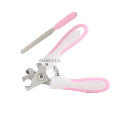 China ZINC Pet Nail Scissors Pet Products Explosion Stainless Steel Cat Nail Clippers for sale