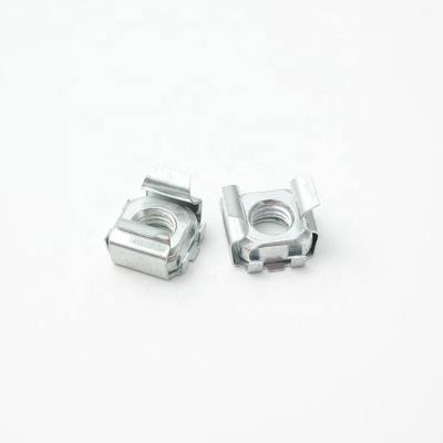 China Hot Selling Galvanized Square Lock Nuts M5 M6 Heavy Industry Weld Cage Nuts for sale