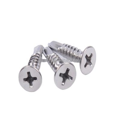 China Pan Self-Drilling Screws Stainless Steel Self Drilling Flat Head Screw for sale