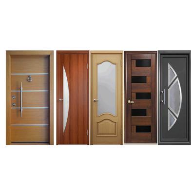 China Multi Storey Door Paint Bedroom Door Room Suit Solid Wood Baking Door Waterproof for sale