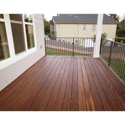 China Modern Insect Prevention Brazilian Cumaru Hardwood Decking for sale