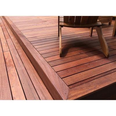 China Modern Reddish Brazilian Teak Hardwood Decking Boards for sale