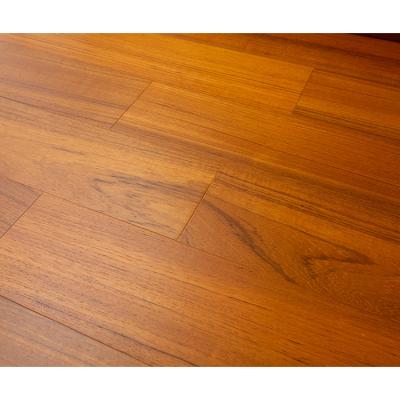 China Burma Traditional Solid Natural Oiled Teak Wood Flooring for sale