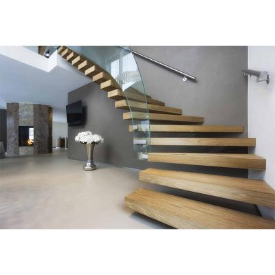 China Traditional Oak Wood Prefinished Stair Treads for sale