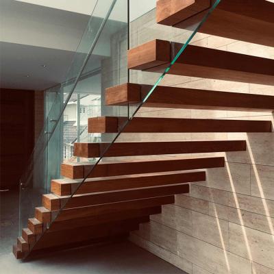 China Walnut Timber Smooth Stair Treads for sale