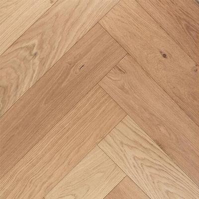 China White Oak Traditional Natural Herringbone Flooring for sale