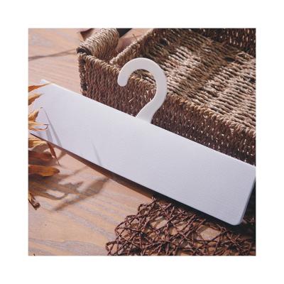 China Quality Guaranteed Unique Cardboard Fold Over Paper Display Hanging Cards 30*14 for sale