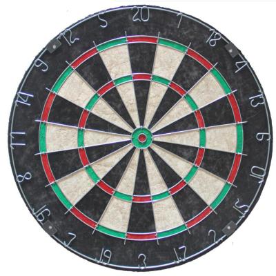 China Sisal Professional 15 Inch Wire Sisal Dart Board For Dart Games for sale