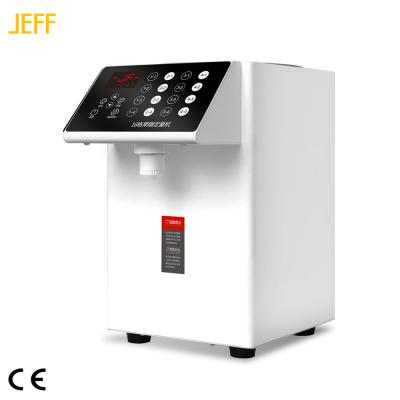 China Hotels JEFF Syrup Dispenser Fructose Dispenser Automatic Fructose Dispenser Machine 8L Bubble Tea Equipment Quantitative Milk Tea Equipment for sale