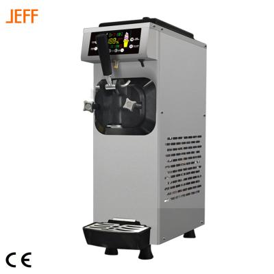 China Commercial JEFF BQL170 Brave Man Snack Factory Soft Serve Ice Cream Frozen Yogurt Making Soft Ice Cream Machine Price Ice Cream Machine for sale