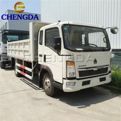 China White 4x2 2Axles Light Trucks Small Dumper Mini Dump Truck For Sale 5995x2250x2450 for sale