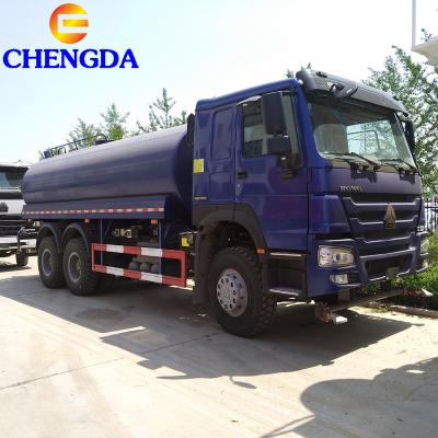 China Carbon Steel 6x4 Howo 18000 Liter 20m3 Water Tank Truck For Sale In Kenya for sale