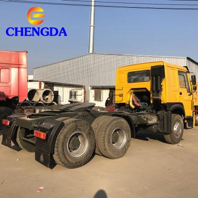 China 6x4 used tractor trucks head used HOWO tractor truck for sale 6500x2500x3200 for sale