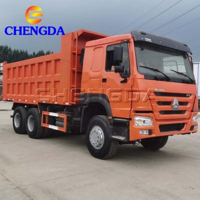 China HOWO used 8x4 tipper dumper truck in chengda 6x4 used dump truck > 8L for sale