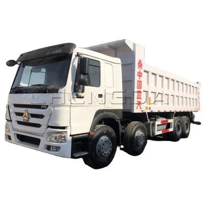 China 4 Axles Used HOWO 8x4 Tipper Trucks Used Dump Truck Used Dump Truck > 8L for sale