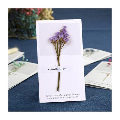 China China Rectangle Flower Fancy Small Wedding Card Printing Business Invitation Thank You Greeting Gift Paper Cards for sale