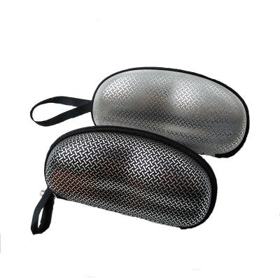 China Fashion Case Glasses Case Sunglasses Box Cloth EVA Zipper Lanyard Peanuts Small Bone Glass Outer Small Case for sale