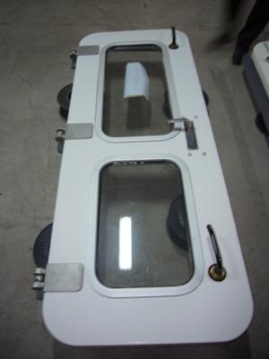 China Glass Fiber Reinforced Plastic Marine Weathertight Door GRP Marine Door for sale