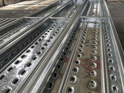 Cina Plancia d'acciaio galvanizzata trampolino delle plance della piattaforma di ponteggio di costruzione navale in vendita