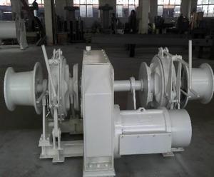 China Boating Marine Deck Equipment Symmetrical El-Combined Windlass Mooring Winch for sale